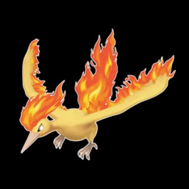 Moltres coloring page