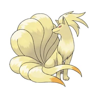 Ninetales coloring page