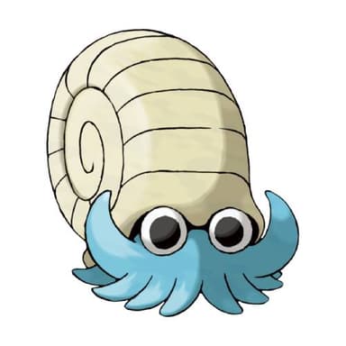 Omanyte coloring page