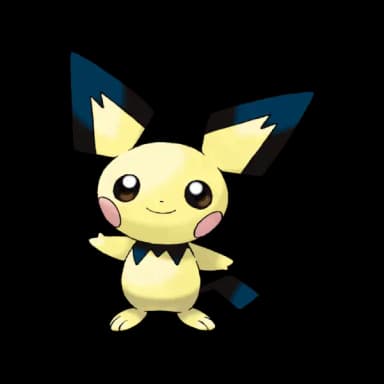 Pichu coloring page