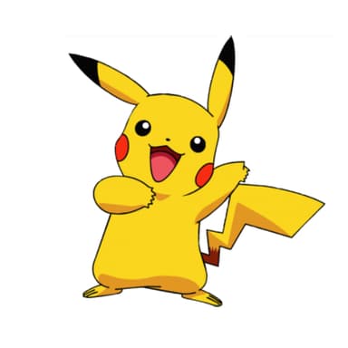 Pikachu coloring page