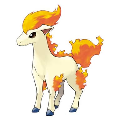Ponyta coloring page