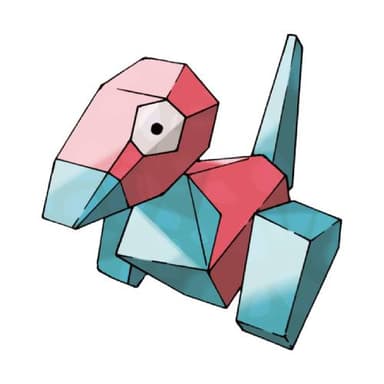Porygon coloring page