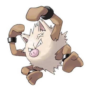 Primeape coloring page