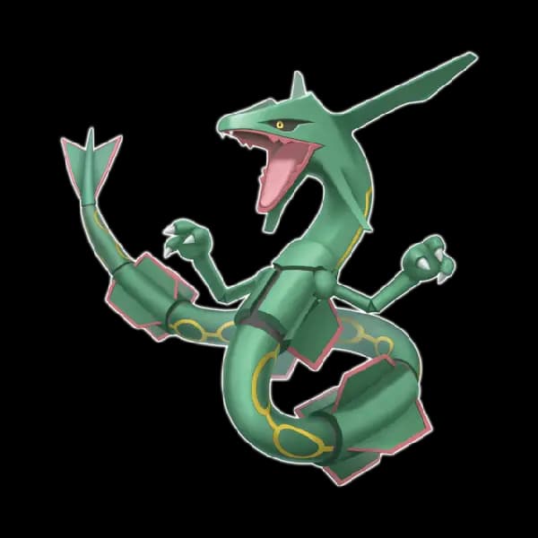 Rayquaza coloring page