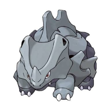Rhyhorn coloring page