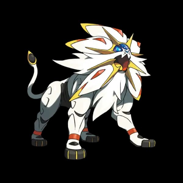 Solgaleo coloring page