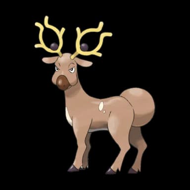 Stantler coloring page