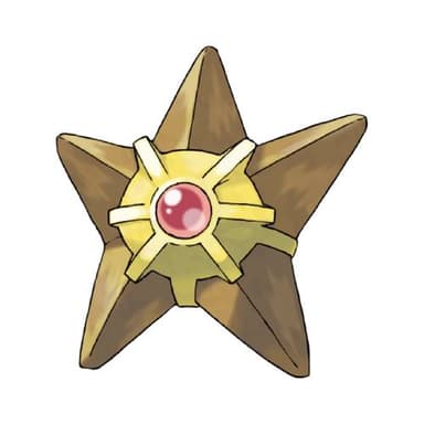 Staryu coloring page