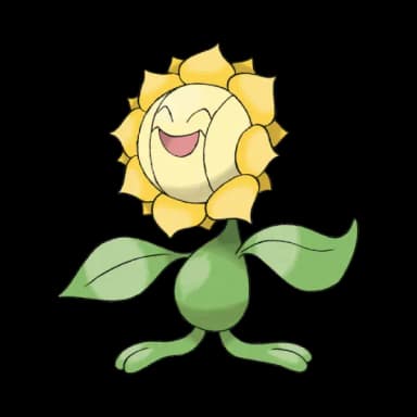 Sunflora coloring page