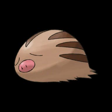 Swinub coloring page