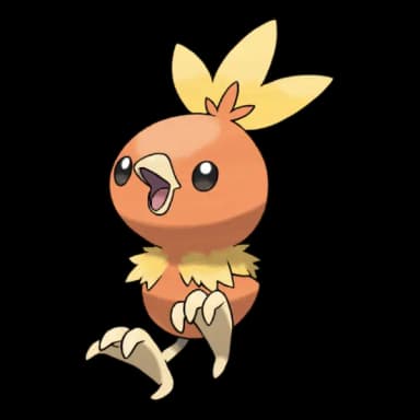 Torchic coloring page