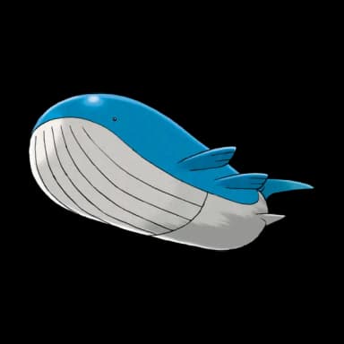 Wailord coloring page