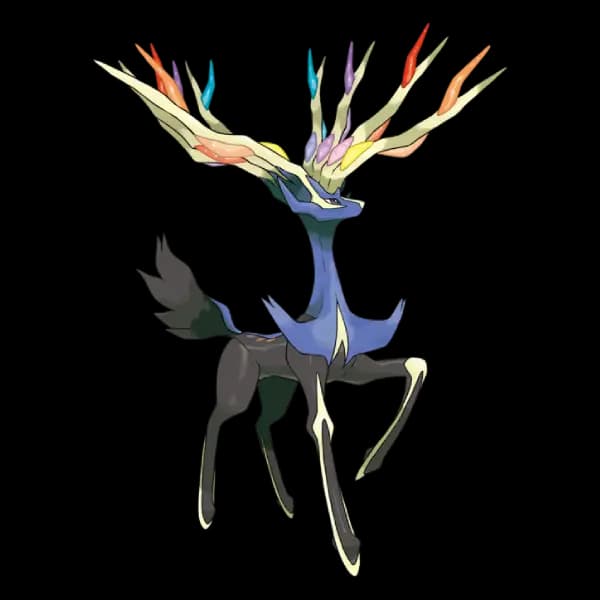Xerneas coloring page