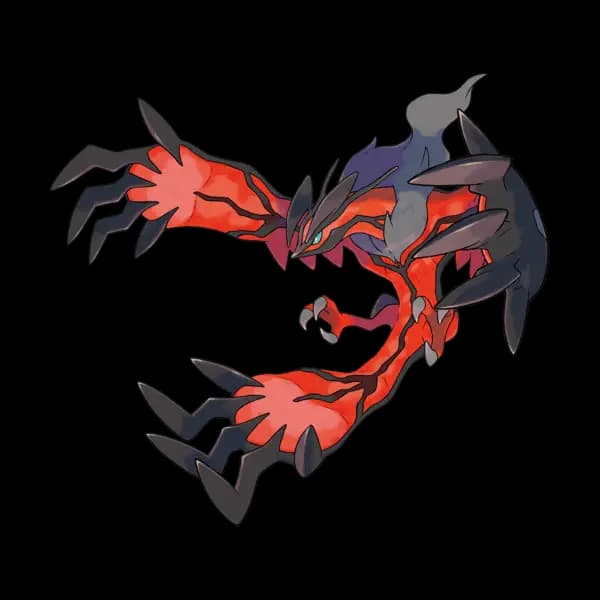 Yveltal coloring page