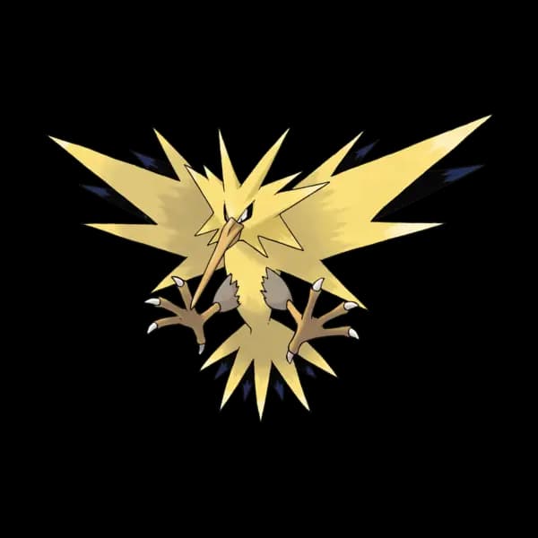 Zapdos coloring page