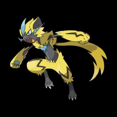Zeraora coloring page