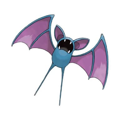 Zubat coloring page