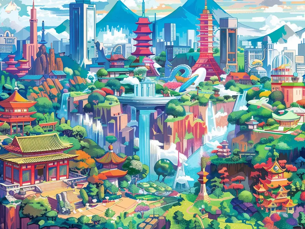 From Kanto to Galar: The Cultural Influences of Pokémon Regions