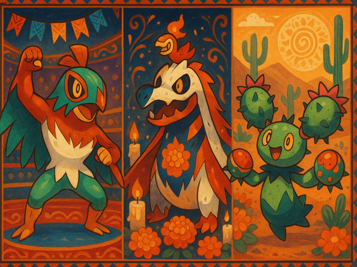 From the Ring to the Day of the Dead: Pokémon Inspired by Mexico