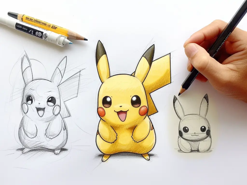 How to Draw a Pikachu: A Step-by-Step Guide for Beginners